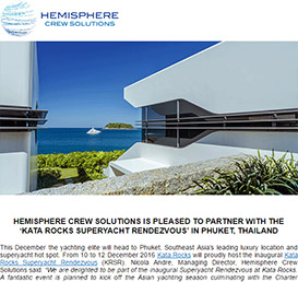 Hemisphere Crew Solutions July 2016