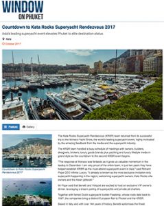 KRSR 2017 Window on Phuket