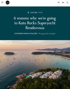 KRSR 2018 - 6 reasons why we’re going to Kata Rocks Superyacht Rendezvous