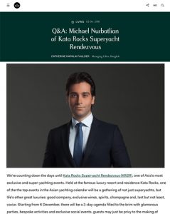 Michael Nurbatlian - Marketing Director of Infinite Luxury