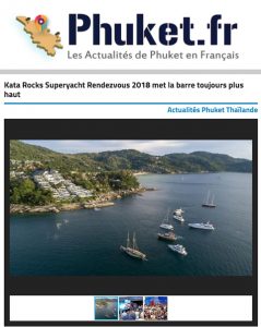 KRSR 2018 | Kata Rocks Superyacht Rendezvous 2018 met la barre toujours plus haut