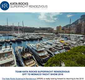 Team Kata Rocks Superyacht Rendezvous off to Monaco Yacht Show 2018