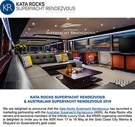 Kata Rocks Superyacht Rendezvous & Australian Superyacht Rendezvous 2019